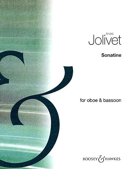 Sonatine for Oboe and Bassoon by Andre Jolivet