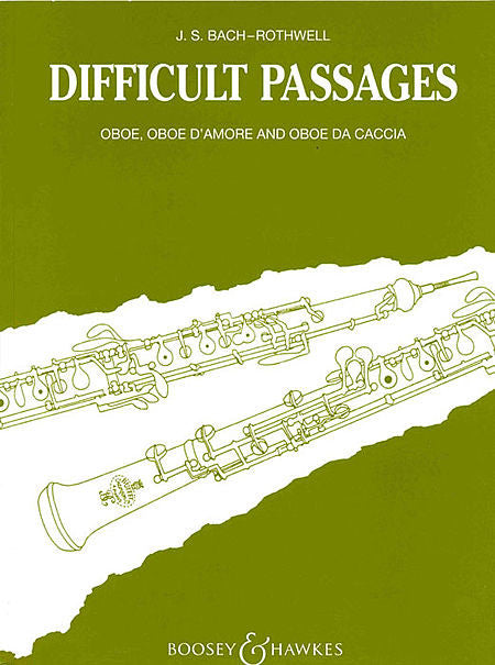 Difficult Passages 105 Passages from the Works of J.S. Bach (ed. Rothwell)