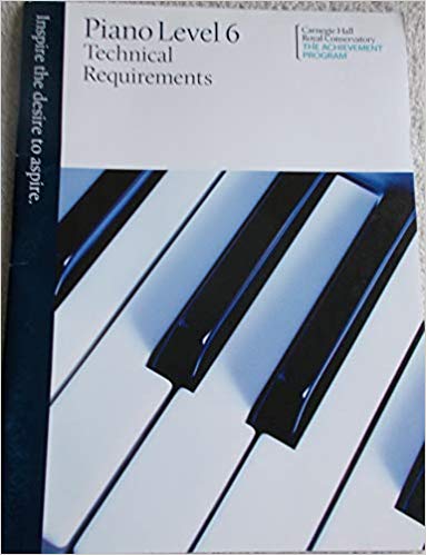 Celebration Series: Perspectives - Technical Requirements Level 6 (2008 Edition) - Piano Method Series (POP)*