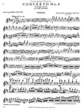 Mozart - Violin Concerto No. 4 in D Major KV 218 - ed. w/Cadenzas by  Joseph Joachim - Violin & Piano