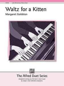 Goldston, Margaret - Waltz for a Kitten - Late Elementary - Piano Duet (1 Piano 4 Hands) - Alfred Duet Series