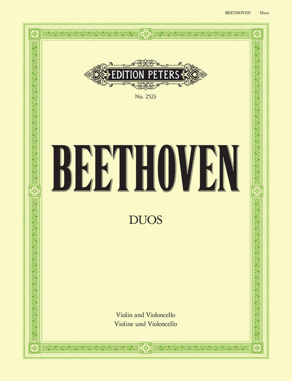 Duos - Beethoven, Ludwig van (Hermann), Violin and Violincello