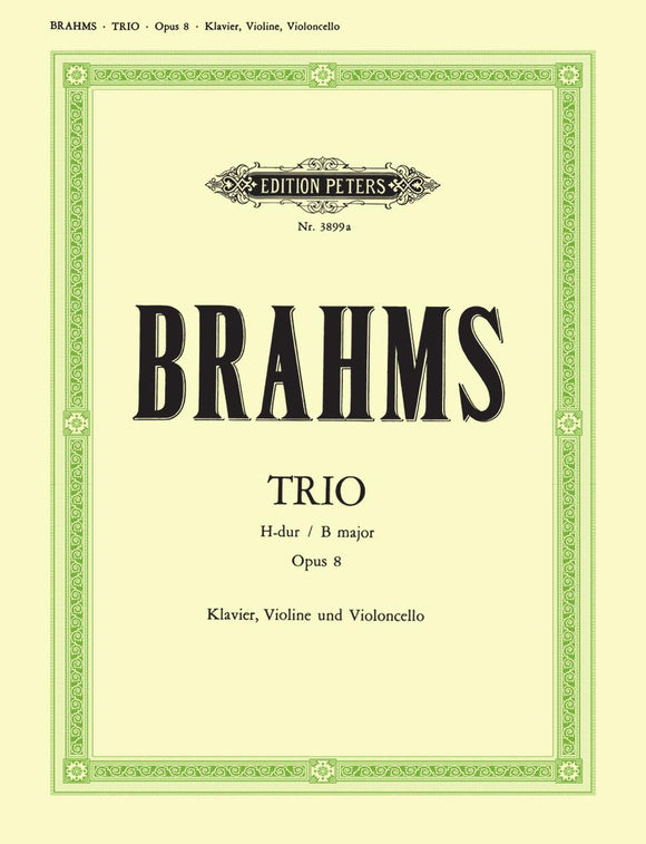 Trio No.1 in B Op.8 - Brahms, Johannes (Georg Schumann)