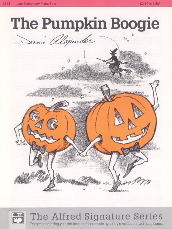 Halloween - Alexander, Dennis - The Pumpkin Boogie - Late Elementary - Piano Solo Sheet