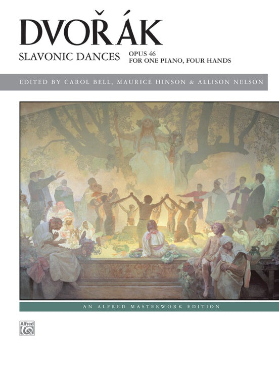 Dvorak - Slavonic Dances, Op. 46 (Bell/Hinson/Nelson) Piano Duet (1 Piano, 4 Hands)