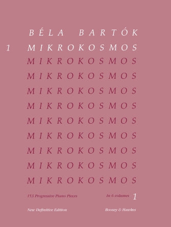 Bartok - Mikrokosmos Volume 1 (Pink) Piano Solo