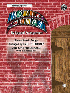 Movie Songs by Special Arrangement: Tenor Sax