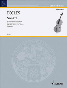 Eccles, Henry - Sonata in G minor arr. Ernst Cahnbley - Cello & Piano