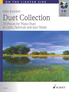 Kember, John - Duet Collection, Ten (10) Pieces in Latin, Spiritual & Jazz Styles - Teacher / Pupil Student - Piano Duet (1 Piano 4 Hands)