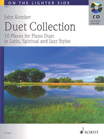 Kember, John - Duet Collection, Ten (10) Pieces in Latin, Spiritual & Jazz Styles - Teacher / Pupil Student - Piano Duet (1 Piano 4 Hands)