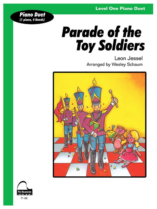 Jessel, Leon - Parade Of Toy Soldiers arr. Wesley Schaum - Piano Duet Sheet (1 Piano 4 Hands)