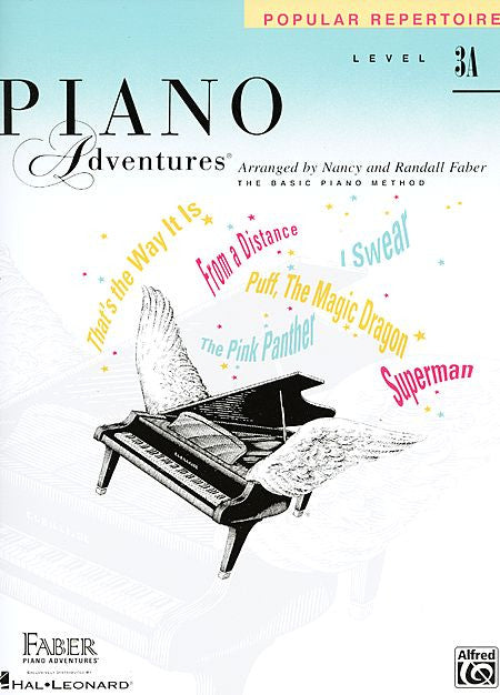 Level 3A - Popular Repertoire Book Piano Adventures Faber