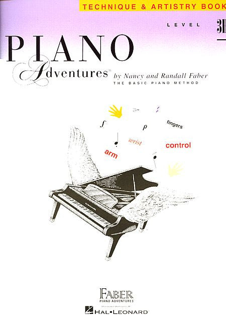 Level 3B - Technique & Artistry Book Piano Adventures Faber