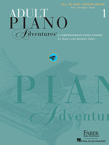 Adult Piano Adventures All-in-One Lesson Book 1 Faber Piano Adventures