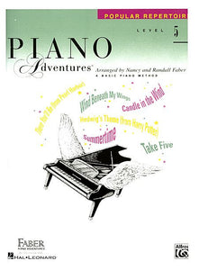 Level 5 - Popular Repertoire Book Piano Adventures Faber