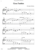Circus Tumblers - Christopher Goldston - Elementary Piano Solo