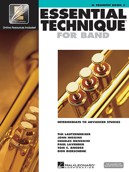 Essential Technique 2000 - Intermediate to Advanced Studies Bb Trumpet Essential Elements Bb Trumpet