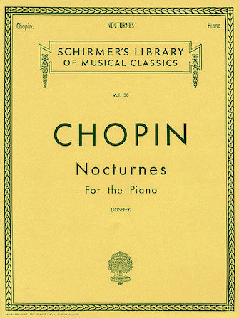 Chopin - Nocturnes, Piano Solo (Joseffy)