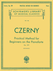 Czerny, Carl - Opus 599 ed. Giuseppe Buonamici - Practical Method for Beginners on the Pianoforte