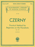 Czerny, Carl - Opus 599 ed. Giuseppe Buonamici - Practical Method for Beginners on the Pianoforte