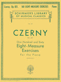 Czerny, Carl - Opus 821 ed. Giuseppe Buonamici - One Hundred Sixty (160) Eight-Measure Exercises - Piano Method Volume*