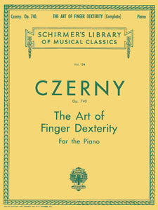 Czerny, Carl - Opus 740 ed. Max Vogrich - The Art of Finger Dexterity, Complete