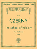 Czerny, Carl - Opus 299 ed. Max Vogrich - The School of Velocity, Complete