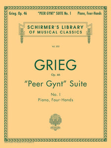 Grieg - Peer Gynt Suite No. 1, Opus 46 - Piano Duet (1 Piano 4 Hands)