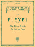 Pleyel - Six (6) Little Duets, Opus 48 ed. Friedrich Herrmann - Violin & Piano (or Two (2) Violins & Piano)