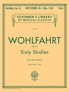 Wohlfahrt - 60 Studies, Op. 45 - Book 1