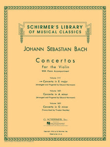 Bach - Concerto No. 2 in E Major, BWV 1042 ed. Eduard Herrmann - Violin & Piano