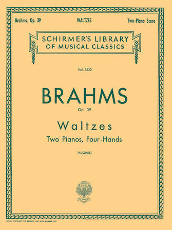 Brahms - Waltzes Opus 39 arr. by the composer - Piano Ensemble (2 Pianos 4 Hands)