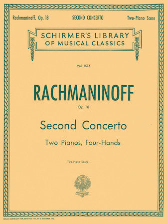 Rachmaninoff - Concerto No. 2 in C Minor, Op. 18  Piano Duet