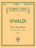Vivaldi, Antonio - Six (6) Sonatas ed. Nikolai Graudan - Sonata in A minor RV 43 // B-flat Major RV 45 // B-flat Major RV 46 // B-flat (Bb) Major RV 47 // E minor RV 40 // F Major RV 41 - Cello & Piano