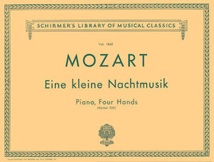 Mozart - Serenade - Eine kleine Nachtmusik K525 - Piano Duet (1 Piano 4 Hands)