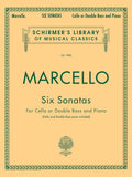 Marcello, Benedetto - Six (6) Sonatas ed. Analee Bacon & Lucas Drew - Cello (or Bass) & Piano