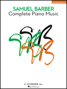 Barber - Complete Piano Music Revised Edition ed. Richard Walters