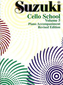 Suzuki Cello School Piano Acc., Volume 5 (Revised)