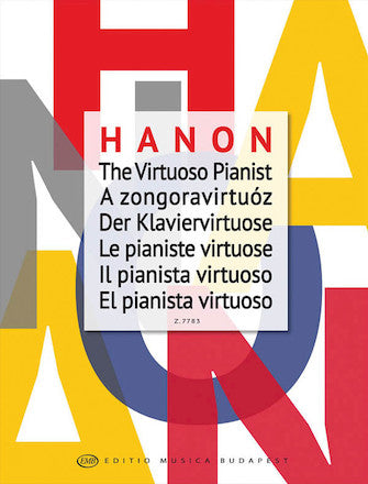 Hanon, Charles-Louis - The Virtuoso Pianist in Sixty (60) Exercises - Complete - Piano Method Volume