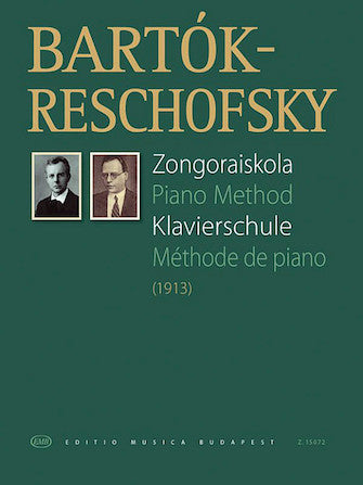 Bartok, Bela / Reschofsky, Sandor - Piano Method (1913), Revised, English Edition by Leslie Russell - Beginning Exercises by Reschofsky // Forty-Eight (48) Short Pieces by Bartok - Piano Method Volume