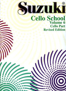 Suzuki Cello School Cello Part, Volume 6 (Revised)