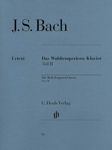 J. S. Bach - The Well-Tempered Clavier - Part II, BWV 870-893 (ed. Yo Tomita/ Schiff)