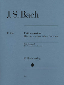 J. S. Bach - Flute Sonatas - Volume 1 The Four Authentic Sonatas - with Violoncello Part  ed. Hans Eppstein