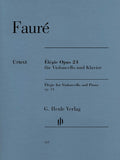 Faure, Gabriel - Elegie (Elegy) in C minor, Opus 24 ed. Jean-Christophe Monnier - Cello & Piano - Urtext