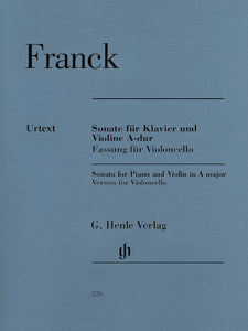 Franck, Cesar - Sonata in A Major (originally for Violin) arr. Jules Delsart ed. Peter Jost - Cello & Piano