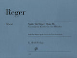 Reger, Max - Suite for Organ Opus 16 - Transposed by the Composer - Piano Duet (1 Piano 4 Hands)