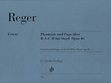 Reger, Max - Fantasie and Fugue on B-A-C-H Opus 46 - Organ Solo
