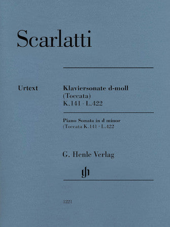 Scarlatti - Piano Sonata in D Minor (Toccata) K. 141, L. 422  (ed. Bengt Johnsson, fing. Detlef Kraus)