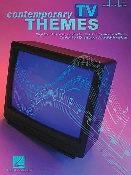 Contemporary TV Themes Piano/Vocal/Guitar Songbook P/V/G