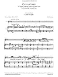 Cycle of light - Martinson, Joel - Medium-high voice Sheet Music